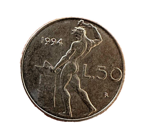 Rara moneta lire 1994 - moneta, 50