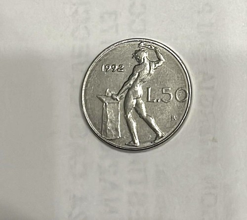 Moneta lire piccola - 50, del