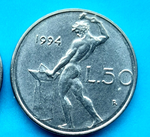 Moneta repubblica italiana - moneta,