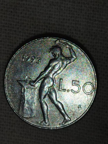 Rara micro moneta lire - rara, lire"