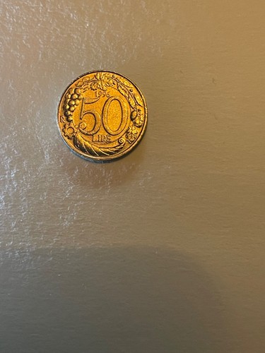 Moneta lire del - 50,