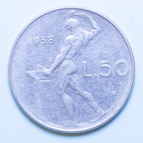 Repubblica italiana lire - repubblica, 50