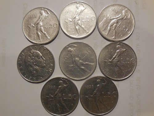 Moneta lire 1958 - moneta,