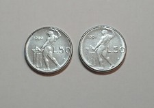 Micro monete 50 lire Italia