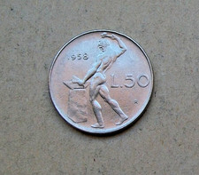 1958 50 LIRE VULCANO