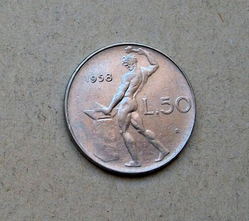 1958 lire vulcano - lire,