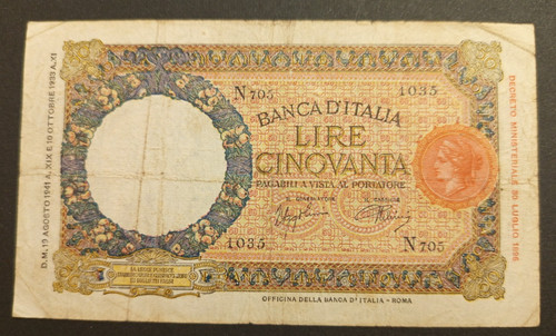 Lire 1941 bb lupa - bb,