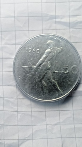 Moneta rara italiana lire - rara,