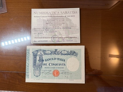 Regno banconota lire - regno,