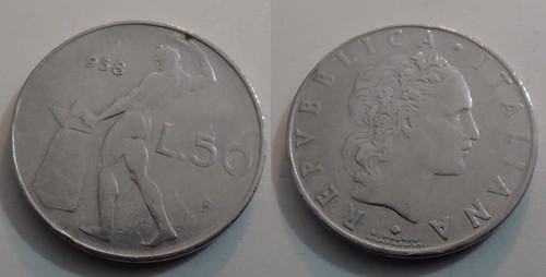 Lire vulcano 1958 - 50,