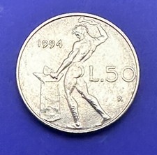 50 LIRE PICCOLE 1994 Moneta