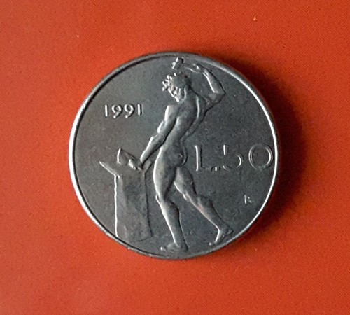 Lire 1991 variante orecchio - 50,