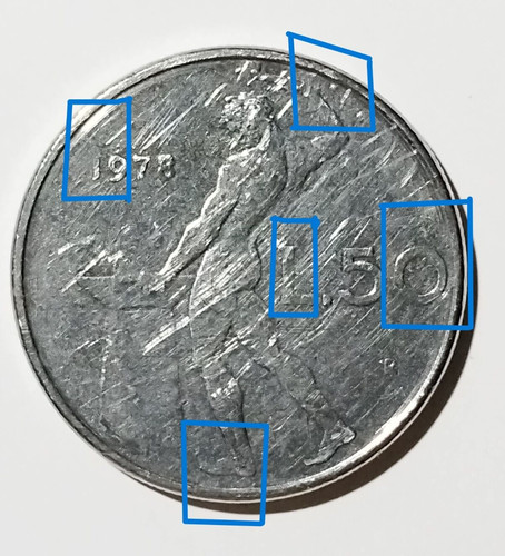Moneta lire 1978 rara - lire, con