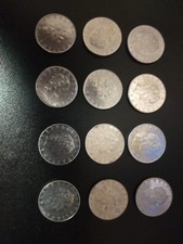 Lotto Di 12 Monete da 50 Lire