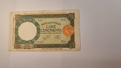 Africa orientale italiana - africa, 50
