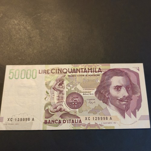 000 lire bernini tipo - bernini,