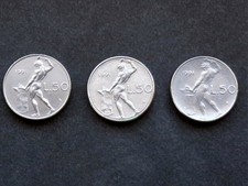 Moneta Da 50 Lire Piccole 1991