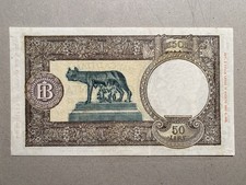 Banconota Banknote da 50 Lire