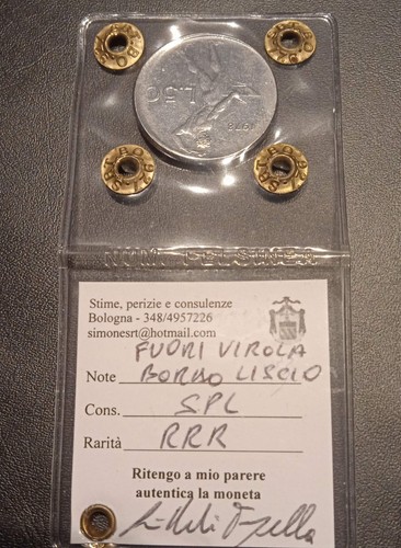 Lire 1978 bordo liscio r3 - 50,