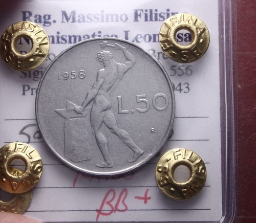 Italia repubblica 50 lire - nl*,
