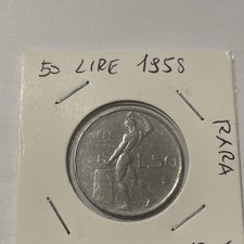 50 LIRE 1958 VULCANO - Italia
