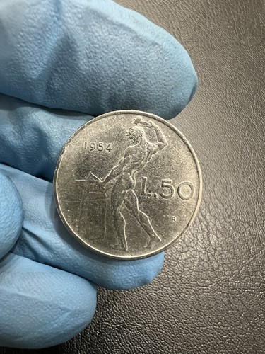 Moneta lire vulcano tipo - 50, i