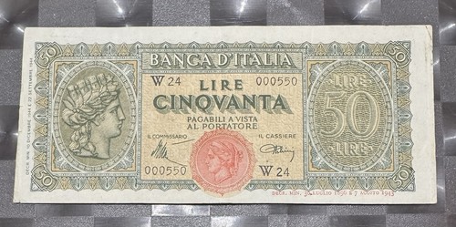 Lire italia turrita serie - 50,