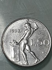 rare monete da 50 lire ITALIA