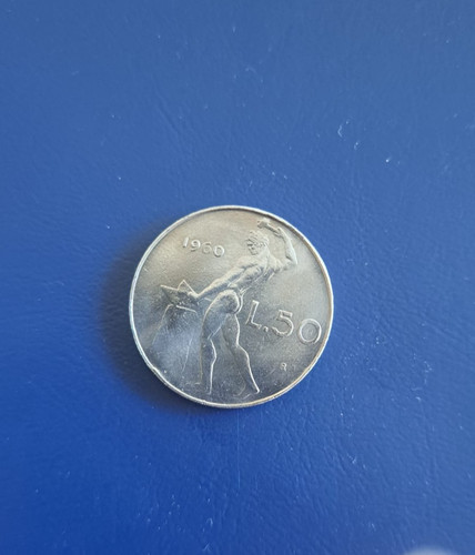 Repubblica italiana 50 lire - -,