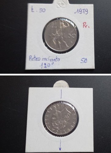 Rara variante moneta - moneta, 50