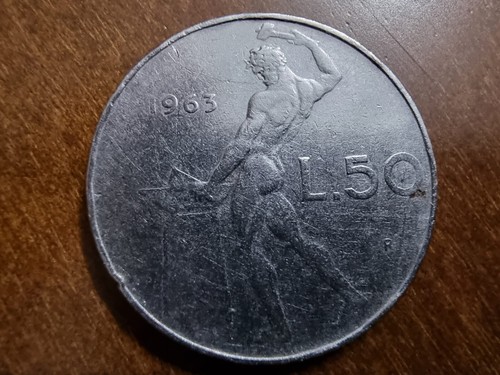 Rara moneta lire del - rara,