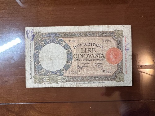Regno italia lire - regno, 50