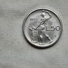  micro moneta "50 Lire"