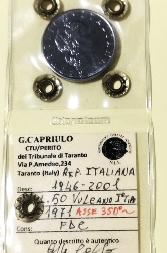Moneta lire anno - lire,