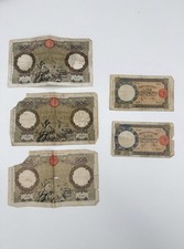 Lotto 5 Banconote Regno