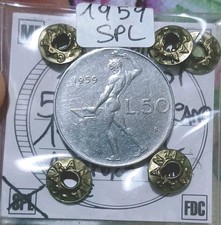 50 Lire Vulcano1959 SPL(1) Bei