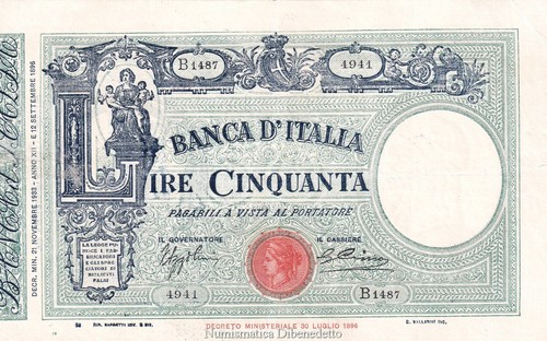 Regno italia 50 - -,