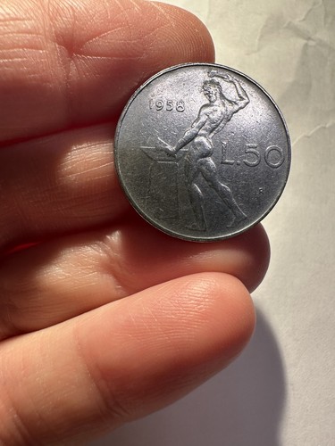 Lire 1958 vulcano - 50,