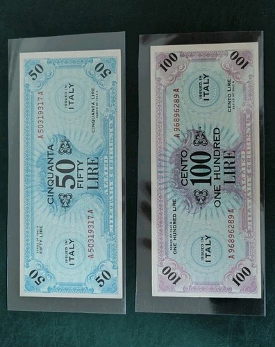 Lotto banconote molto - 2,