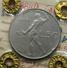RARA 50 Lire Vulcano I° tipo
