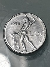 rare monete da 50 Lire ITALIA